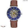 Montre PIERRE LANNIER Collection GAIUS argenté cuir