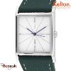 Montre KELTON Astre Argent Epsom Green quartz Unisexe 9123452