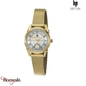 Montre LIP Himalaya Sector Dial doré 29 mm saphir 671733