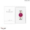 Montre PIERRE LANNIER Collection DELICE cadran fushia Bracelet milanais rose dor