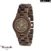 Montre Wewood Modèle CRISS Montre en bois WeWOOD CRISS Indian choco rough 70210-