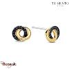 Boucles d'oreilles TI Sento Dôme femme 7784BY