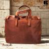 Sac Business KASZER collection Rhodes cognac foncé 30004-C6