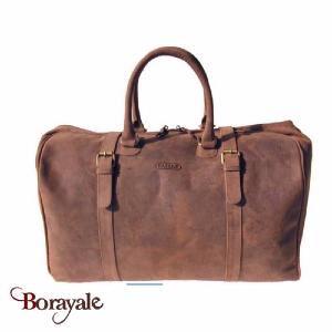 Sac de voyage - sport Kaszer collection Wyoming en cuir de vachette pleine fleur