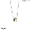 Collier TI Sento Enlacé femme 34003SY/42