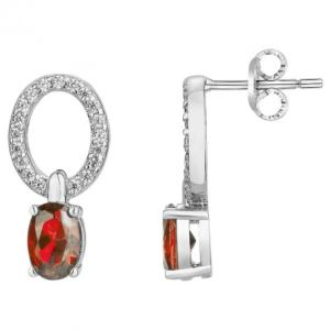 Boucles d'oreilles, Gemstar Brand Femme, collection argent 925