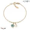 Bracelet Amen Bijoux Porte Bonheur Plaqué OR sur Argent 925°