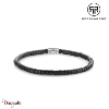 Bracelet Rebel & Rose Heishi - La Pierre Noire - 4mm L, Homme RR-40073-S-L