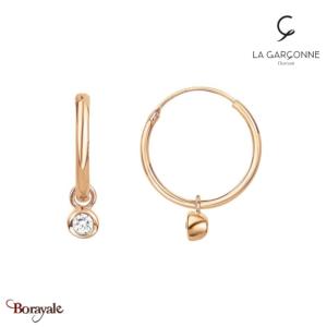 Boucles d'oreilles, La Garçonne Diamant Femme, collection Etats d'âme