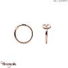 Bague Paul Hewitt Manille acier plaqué or rose PH-FR-SHL-R-56