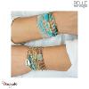 Bracelet Belle mais pas que- collection Tropical blue Summer B-1885-TROP