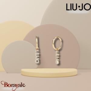 Boucles d'oreilles Liu Jo femme, Collection : Essential Doré LJ2151