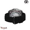Bracelet de montre Tacs Watch caoutchouc noir FKM 24 mm – Style AVL II Homme
