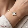Bracelet ASTORIA Pierre Lannier BJ29A1211 acier poli de couleur or