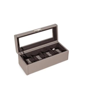 Coffret boite 4 montres, Friederich 1923 serie Bond grain croisé 20115-3