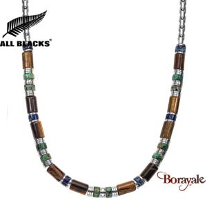 Collier All Blacks bijoux Homme acier 682421