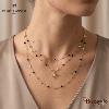 Collier Australe Pierre Lannier BJ22A8231 acier poli de couleur or
