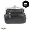 Porte monnaie BEAR Cow Lavato Noir FR9924