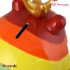 Grenouille tirelire décorative  Pomme Pidou Rainbow Taille L