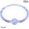 Bracelet Yola Nature Ginkgo Acier poli IK-328