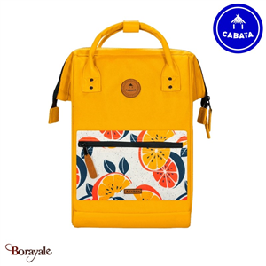 Sac à dos Cabaïa Adventurer + 2 poches, Marrakech, Maxi en Nylon 900D recyclé