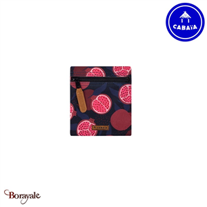 Pochette petite (coté) Lodhi Gardens en Polyester Recyclé tressé CABAIA