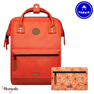 Sac à dos medium Cabaïa Adventurer Alicante en Polyester Tressé