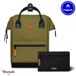 Sac à dos Cabaïa Adventurer + 2 poches, Grenoble, Mini en Nylon 900D