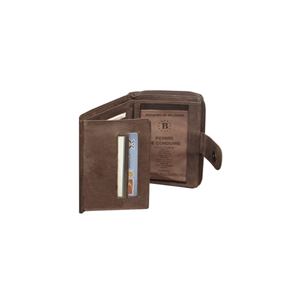 Porte monnaie KASZER collection Oregon Marron naturel 513602-MC6