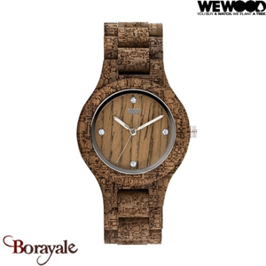 Montre en bois WEWOOD ANTÉA Nut Rough Fabric 70220-732