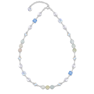 Collier Spark Jasmine cristal autrichien sur argent A0374A