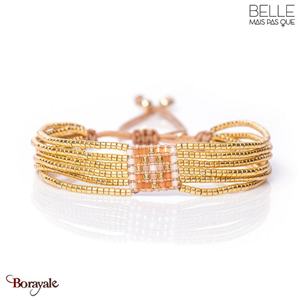 Bracelet -Belle mais pas que- collection Peach Nougat B-1885-NOUGA