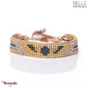 Bracelet Belle mais pas que, Romantic Gamble, Perles de miyuki dorées à l'or fin