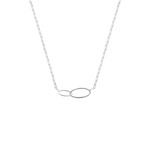 Collier argent 925° rhodié Collection : Les essentielles