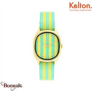 Montre KELTON Colorama Citron-Basilic quartz Femme 9125082