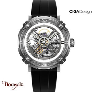 Montre Ciga Design Magician fancy sylver homme M051-SS01-W6B