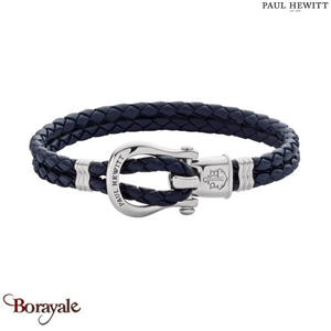 Bracelet -PAUL HEWITT- collection Manille - cuir PH-FSH-L-S-N-M taille M