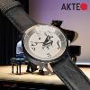 Montre AKTEO Art - Musique Piano à queue 38 mm argent ronde AMu42