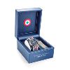 Montre Coffret Edition Spéciale Big Nine Cadran Bleu Bracelet nato BBR et milana