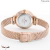 Montre PIERRE LANNIER Collection ECHO Cadran Gris Acier Milanais Doré-rose