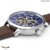 Montre PIERRE LANNIER Collection AUTOMATIQUE argenté cuir Homme