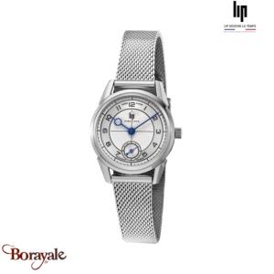 Montre LIP Himalaya Sector Dial acier 29 mm saphir 671730