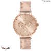 Montre PIERRE LANNIER Collection SYMPHONY doré rose milanais  Femme