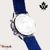Montre WOODWATCH FARBOUND - 44MM Farbound Blue 2 bracelets acier et bois d'ébène