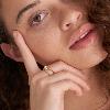 Forget Me Knot, Bague Argent plaqué Or 14 carats ANIA-HAIE R029-02G
