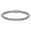 Bracelet Rebel & Rose Argent brillant DV - 6 mm M, Unisex RR-6DV01-S-M