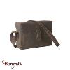 Sacoche - caméra Bag kaszer collection Kansas en cuir de buffle marron 20048-C6
