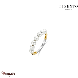 Bague TI Sento Perles femme 12284YP-54