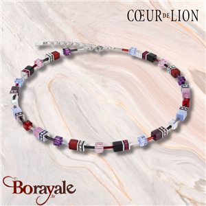 Nuance: 0841, Collier Géo cubes par Cœur de Lion