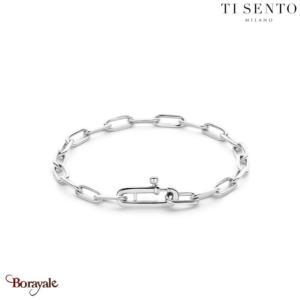 Bracelet TI Sento Collection : Milano Argent plaqué platine 23018SI